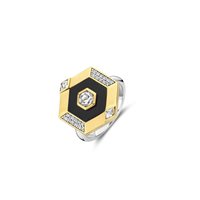 Anello Ti Sento Milano Donna in Argento Cristallo 12356BL/54 - 12356BL/54
